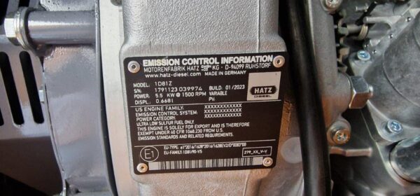 Yamuna IP-175 Diesel (Hatz 1D81-Z) - Image 9