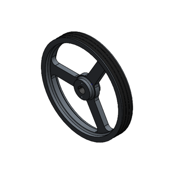 V-Belt Pulley SPB OD 505 mm - ID 40 mm