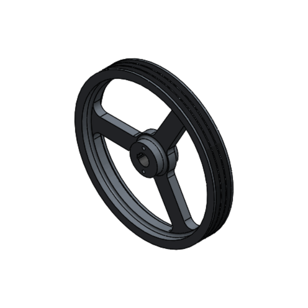 V-Belt Pulley SPB OD 505 mm - ID 40 mm