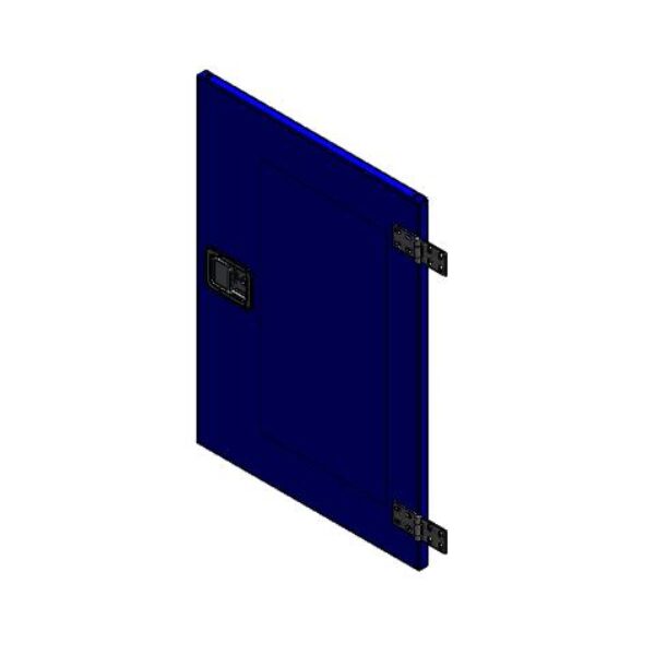 DOOR WITH LOCKER (1010 X 705 mm)