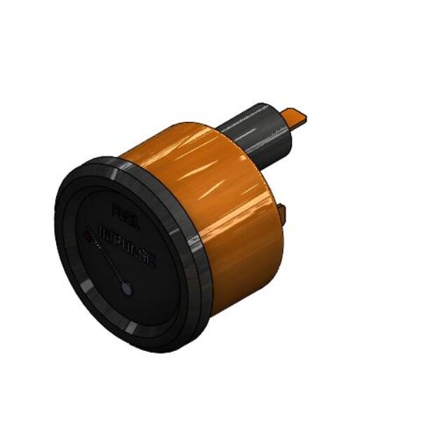 FUEL GAUGE OD=52 mm 12V