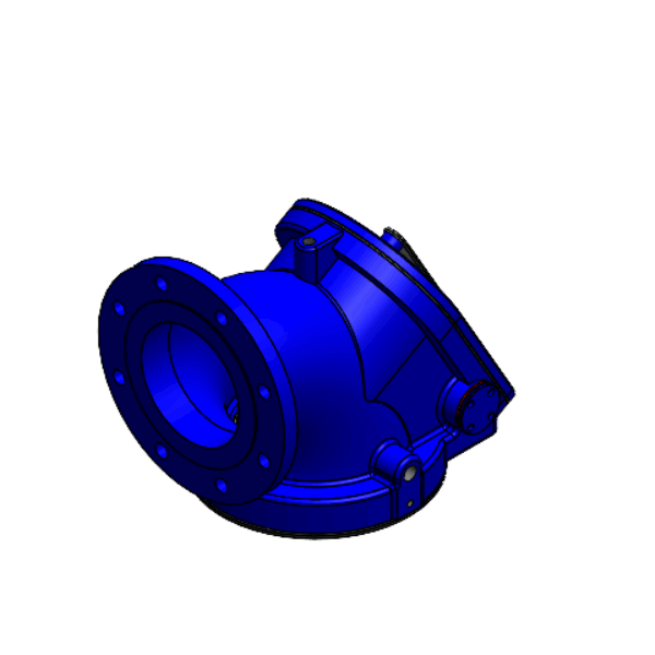 FLAP VALVE 150-6 INCH COMPLETE