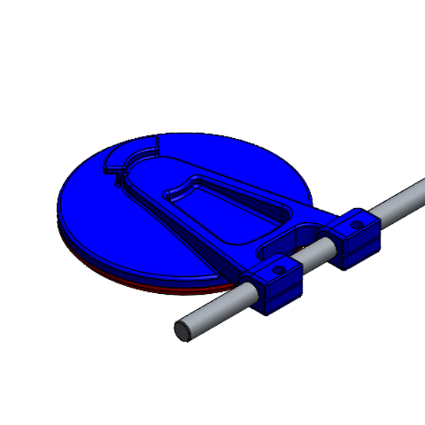 FLAP VALVE PLATE 200-8 INCH COMPLETE