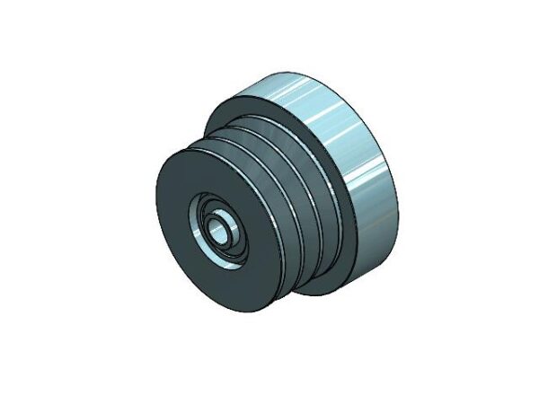 CENTRIFUGAL CLUTCH 3 xSPB GROOVE OD=130 mm