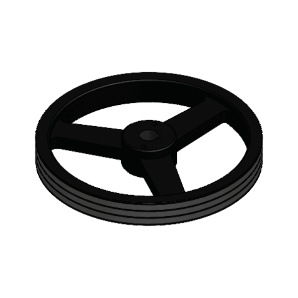 V-Belt Pulley SPA OD= 410 mm - ID= 35 mm