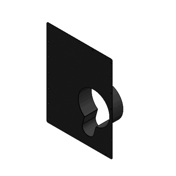 AIR INLET PLATE (PANEL C)  HATZ M-SERIES