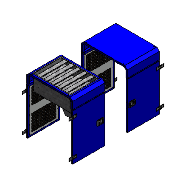 PANEL SET MEDIUM CANOPY SIP 200-8 HATZ 4M41