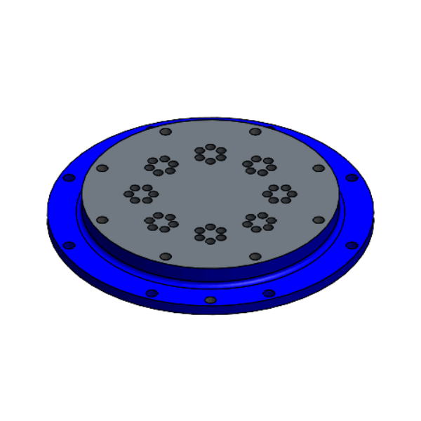 DM-40 TOP COVER WITH VALVES