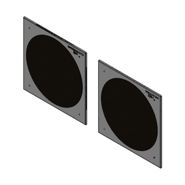 SUCTION AND DISCHARGE COVER SET LARGE CANOPY