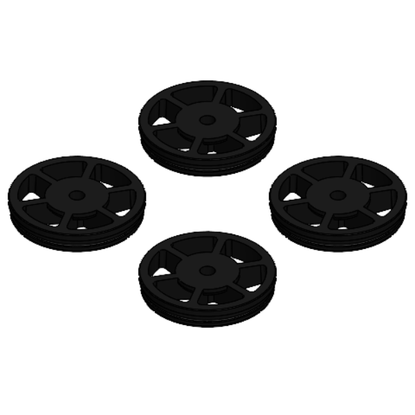 IP-175 SUCTION VALVE SEAT SET (4x)