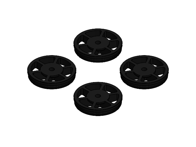 IP-175 SUCTION VALVE SEAT SET (4x)