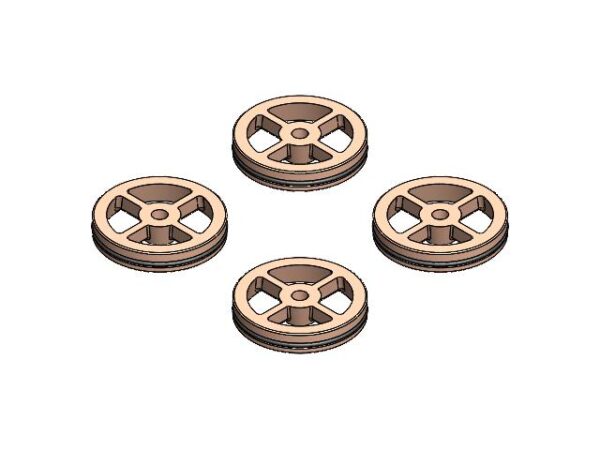 DISCHARGE VALVE SET IP-130 (4x)