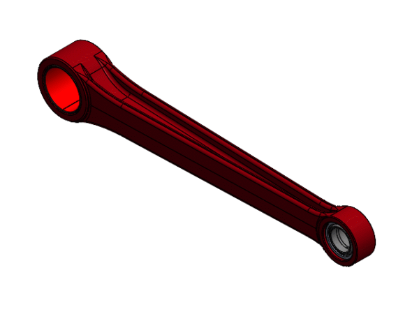 CONNECTING ROD IP-PRO WITH BEARINGS