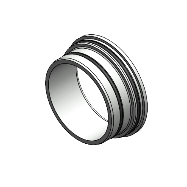 INLET ADJUSTMENT RING SIP 150-6 WITH O-RINGS