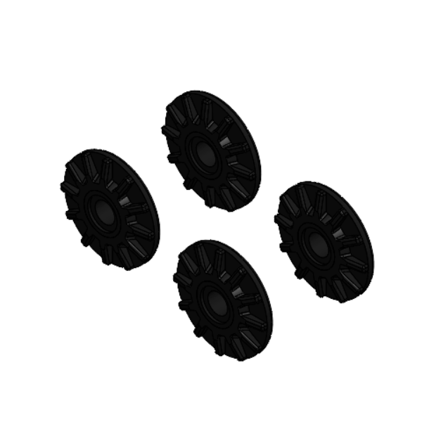 PISTON BODY SET IP-175 (4x)