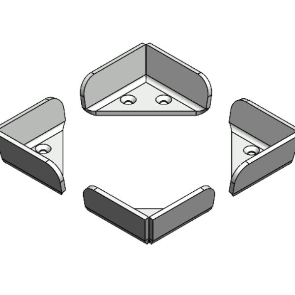 CANOPY STACK CORNER SET (4x)