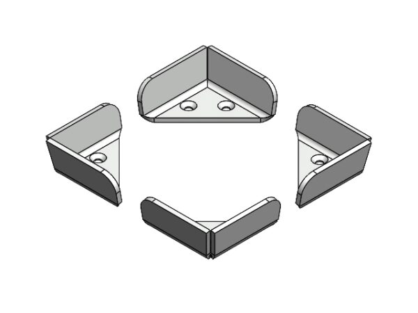 CANOPY STACK CORNER SET (4x)