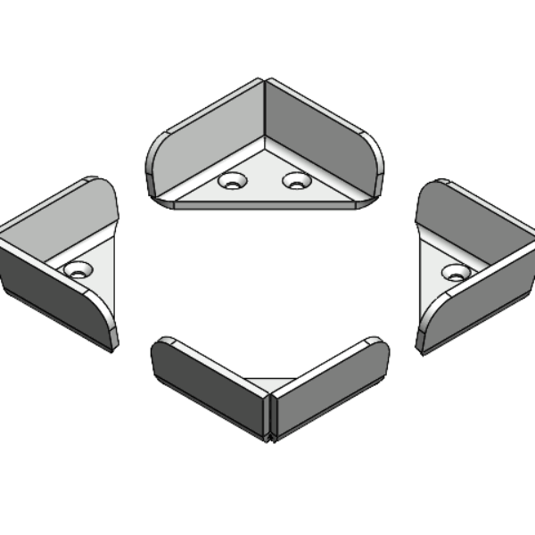 CANOPY STACK CORNER SET (4x)