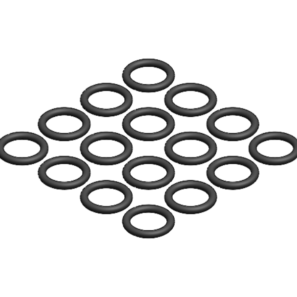 O-RING SET (16 x) STEM GUIDE SCREW