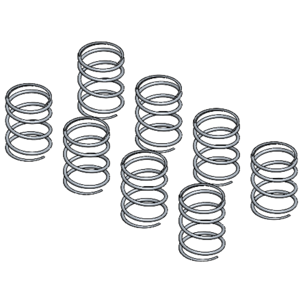 VALVE SPRING SS 3 mm L=65 SET (8x)