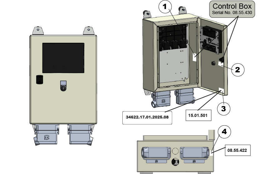 Control Box Serial Numbers V1.6 Control Box Serial Numbers V1.6