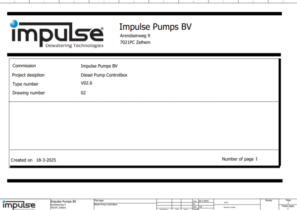 V02.6 02 Diesel Pump Controlbox- Wiring Diagram