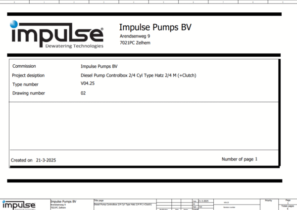 V04.25_02 Diesel Pump Controlbox 2_4 Cyl Type Hatz 2_4 M (+Clutch) - Wiring Diagram