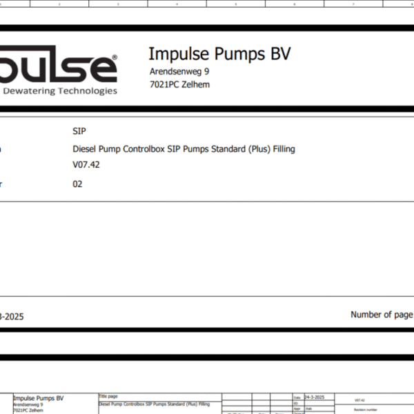 V07.42_02 Diesel Pump Controlbox SIP Pumps Standard (Plus) Filling - Wiring Diagram