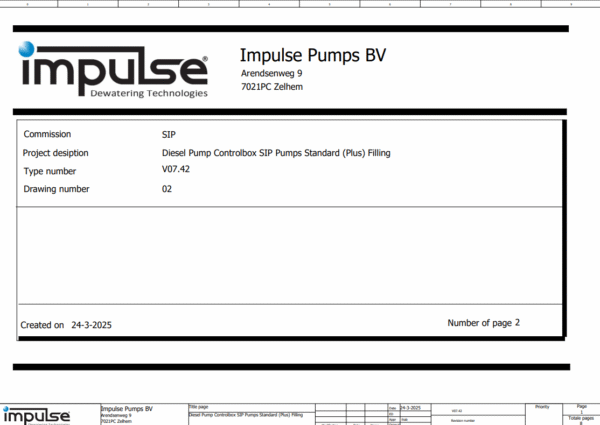 V07.42_02 Diesel Pump Controlbox SIP Pumps Standard (Plus) Filling - Wiring Diagram