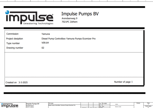 V09.64_02 Diesel Pump Controlbox Yamuna Pumps Ecomizer Pro - Wiring Diagram