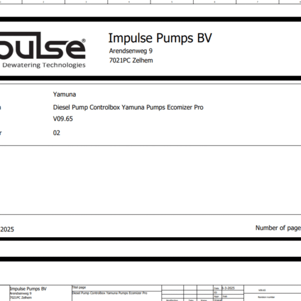 V09.65_02 Diesel Pump Controlbox Yamuna Pumps Ecomizer Pro - Wiring Diagram