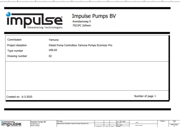 V09.65_02 Diesel Pump Controlbox Yamuna Pumps Ecomizer Pro - Wiring Diagram
