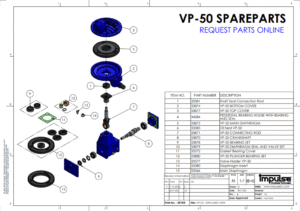 VP-50 Spareparts
